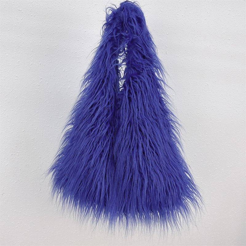 Wholesale Large Capacity Plush Crossbody Bag Shoulder Bag